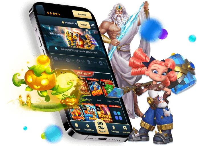 Giao diện game bắn cá